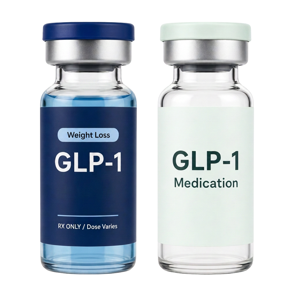Connect Med GLP-1 medication vials